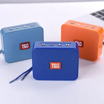 

TG166 Mini Portable Bluetooth Speaker Small Wireless Music Column Subwoofer USB Speakers For Phones With TF FM Radio New Arrival