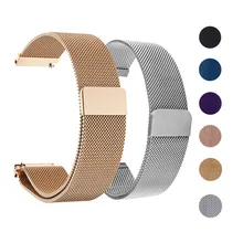 18 мм 20 мм 22 мм 24 мм Миланская петля ремешок для часов Ремешок для samsung Galaxy Watch 46 мм 42 мм Активный браслет из нержавеющей стали для gear S3 S2