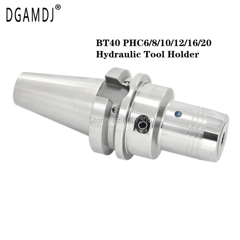 

BT40 Hydraulic Tool Holder, High Precision CNC BT 40 PHC PHC6/8/10/12/16/20 Chuck Tool Holder, Suitable For Milling And Drilling