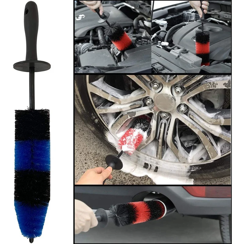 7 шт. щетка для колес и шин детализация автомобиля набор Детализация очистки