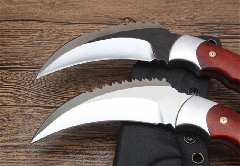 Открытый самообороны Karambit CS GO тактический боевой нож высокого класса DC53 стальной коготь скорпиона нож кемпинг выживания Ножи Охота нож охотничий