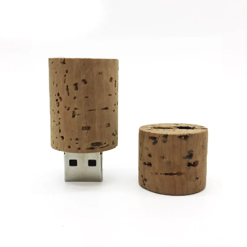 Дизайн usb флэш-накопитель 128 ГБ usb 2,0 накопитель 64 Гб Флешка 32 ГБ 4 ГБ 8 ГБ 16 ГБ usb-носитель палка Деревянные Круглые Винные пробки подарок