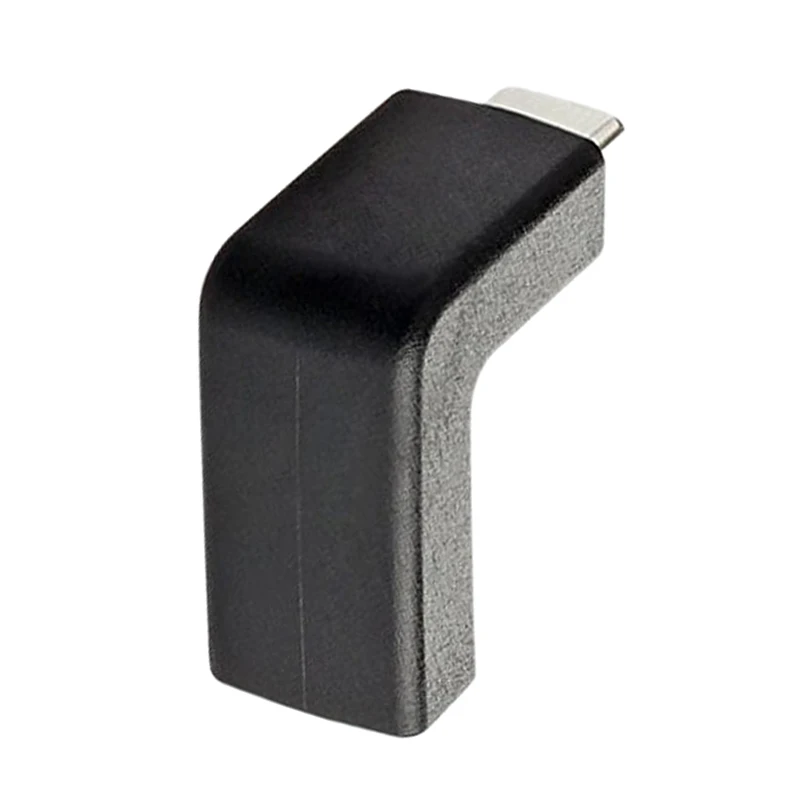 USB-C адаптер под прямым углом, папа к женскому 90 градусов(1-Pack
