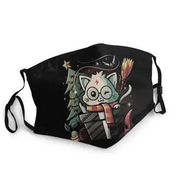 

Harry Love-potter Meowgical Gift washable reusable face mask kids mascara reutilizable con filtro masque facial lavable Not