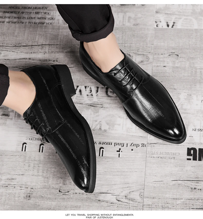YOUQIJIA New Men Shoes Leather Casual Loafers Men Moccasins Shoes Lace up Soft Flats Footwear Lightweight Driving Shoes
