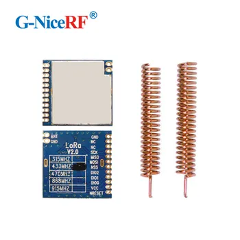 

2PCS Free Shipping LoRa1278 100mW 4KM 433MHz FSK High sensitivity ultra long range Wireless Transceiver Modules