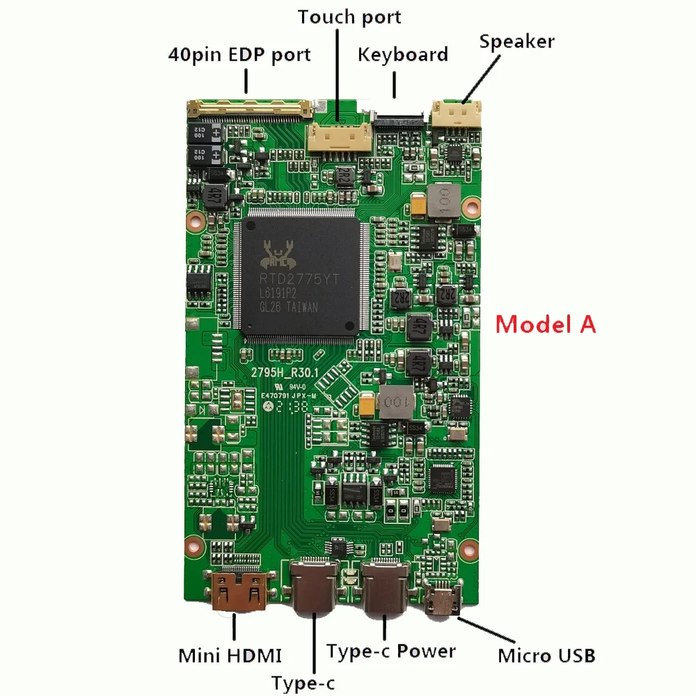 hdmi-compatível 40pin kit para 12.5 &lq125t1jx03c 2560*1440