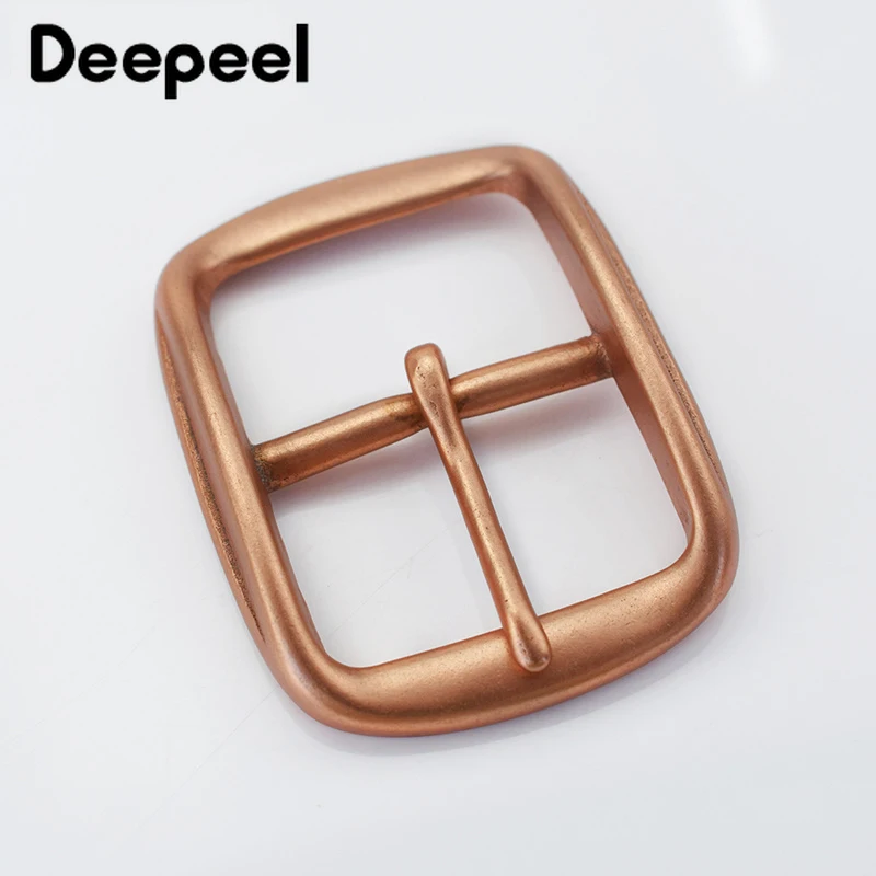 Мужские пряжки Deepeel 40 мм из твердой меди металлическая пряжка для ремня 38-39 сделай