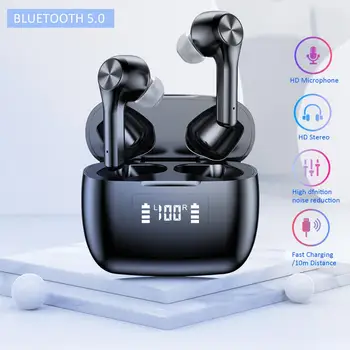 

T9 Hot Sale Touch-control Noise Reduction earbuds Explosion-Proof Wireless Tws Bluetooth Headset