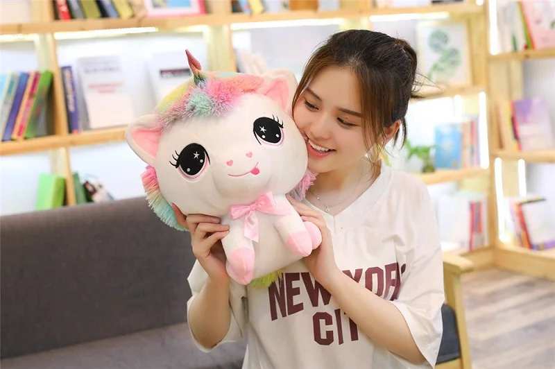 Unicorn Plush Toy Stuffed Animals Toys 35cm Kawaii Soft Unicorn Doll High Quality Creative Birthday Gift For Children (6)