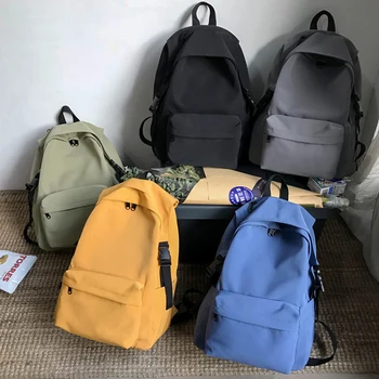 

High School College Student Waterproof Women Backpack Fashion School Bag Large Capacity Travel Bag Shoulder Bag