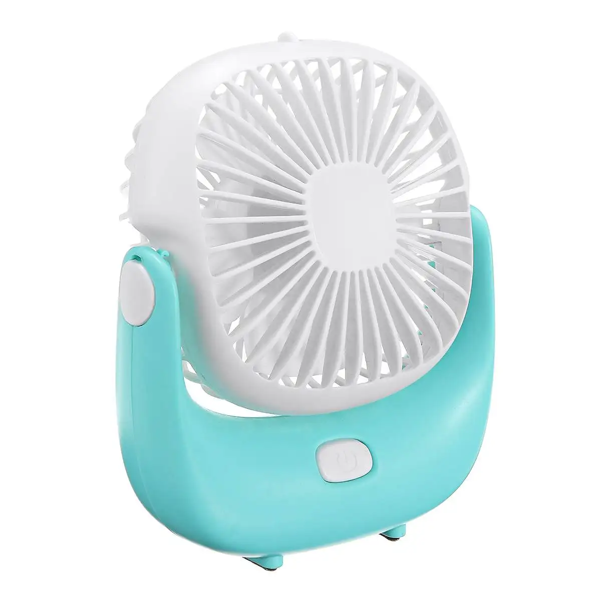 AUGIENB Portable Handheld fans USB Rechargeable Detachable Desktop fans / 360° Adjustable / Phone Holder / 3 mode Gale /