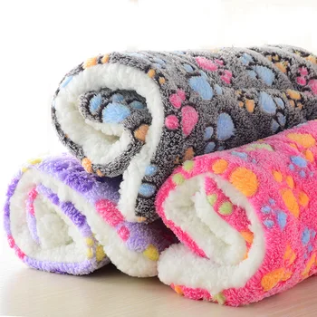 

Super Soft Pet Bed Flannel Velvet Plus PP Cotton Dog Cat Cushion Deep Sleep Big Dog Kennel for Puppy Kitten Cute Multi-size Bed