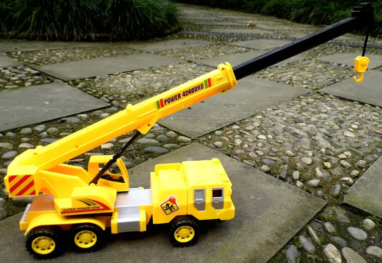 

Tong yang Crane Large Size Yellow Engineering Crane shen suo che Inertia Engineering Vehicle 3C Safe Certification