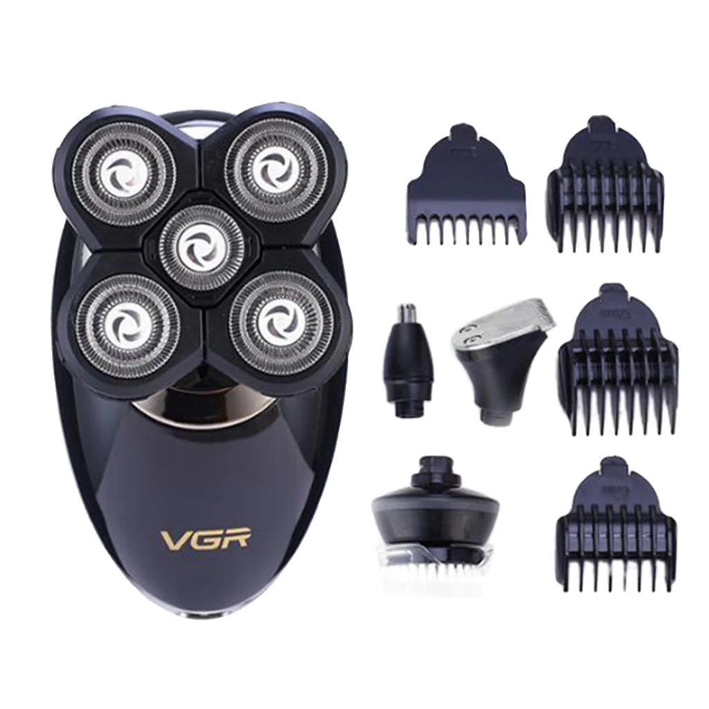 Beard Trimmer, Electric, Cordless, One Pass Beard and Stubble Trimmer Washable