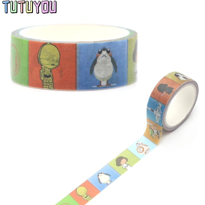 

PC283 Cute Cartoon Washi Tapes Scrapbooking DIY Deco Creative Kawaii Masking Tapes