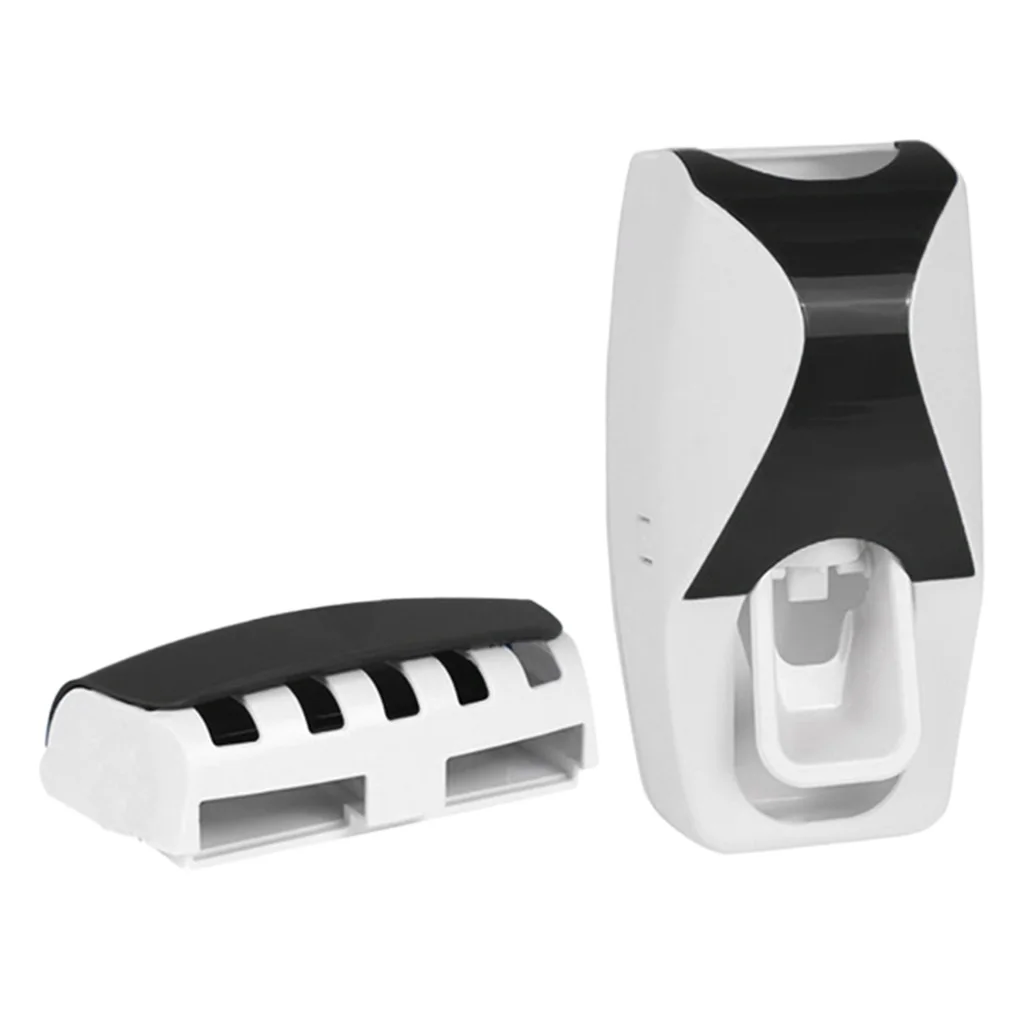 Kids Automatic Toothpaste Dispenser Toothbrush Holder Set Hygienic Economy