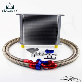

Universal 30 Row Engine Oil Cooler Kit + Sandwich Plate adapter