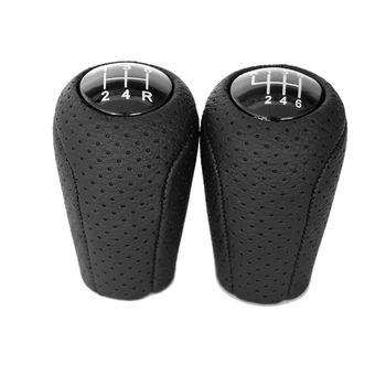 

MT Leather Shifter Lever Gear Shift Knob for MAZDA 3 BK BL 5 CR CW 6 II GH CX-7 ER MX-5 NC III