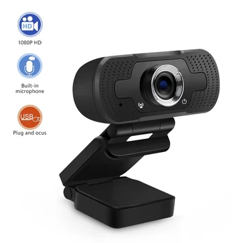 

HD Webcam Built-in Dual Microphone Smart 1080P Web Camera USB Pro Stream Camera for Desktop Laptop Camera PC Gaming Camera