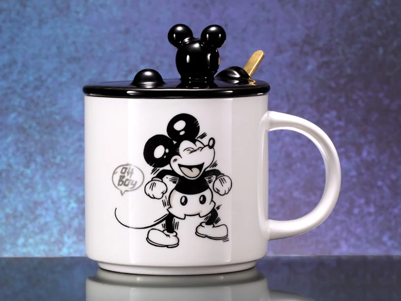 Disney 400 мл кофейная чашка Микки и Минни Кружка Керамическая кофейная чашка кружка Grinch чашки и кружки бутылка для воды Grinch Рождество