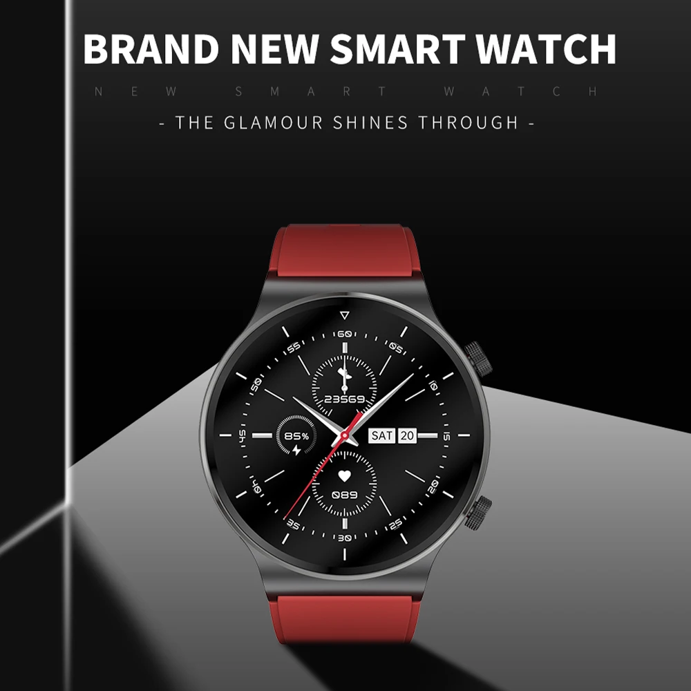 Смарт часы для Android и iOS телефонов IP68 Водонепроницаемые фитнес трекер монитор