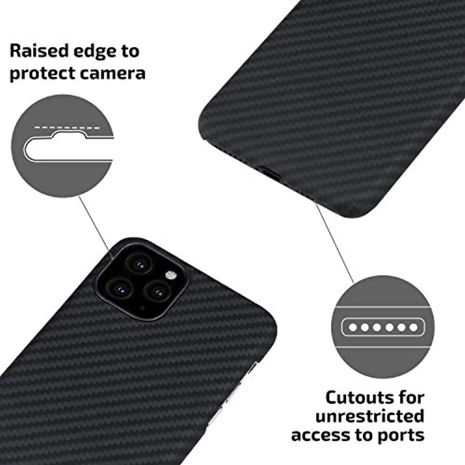 Модный армированный чехол из углеродного волокна для iPhone 11 Pro Max XS XR X 6 6s 7 8 Plus, чехол из ПП, тонкий супер противоударный чехол, чехол для телефона s