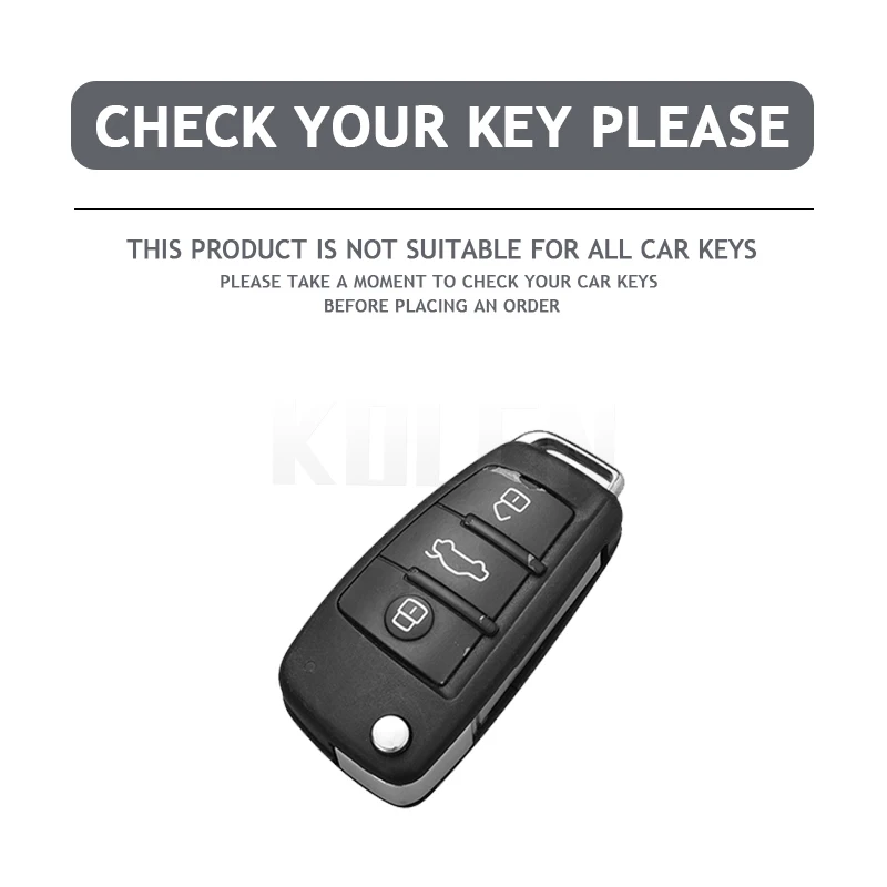 Custodia/cover per Chiave/telecomando Per Audi A1 A3 A4 A5 A6 A7 B6 B7 B8 Q2 Q3 Q5 Q7 C5 C6 8P 8V 8L R8 S4 S5 S6 Accessori - H6dc7d6eb672742e39aab9ed73e7fcbddb