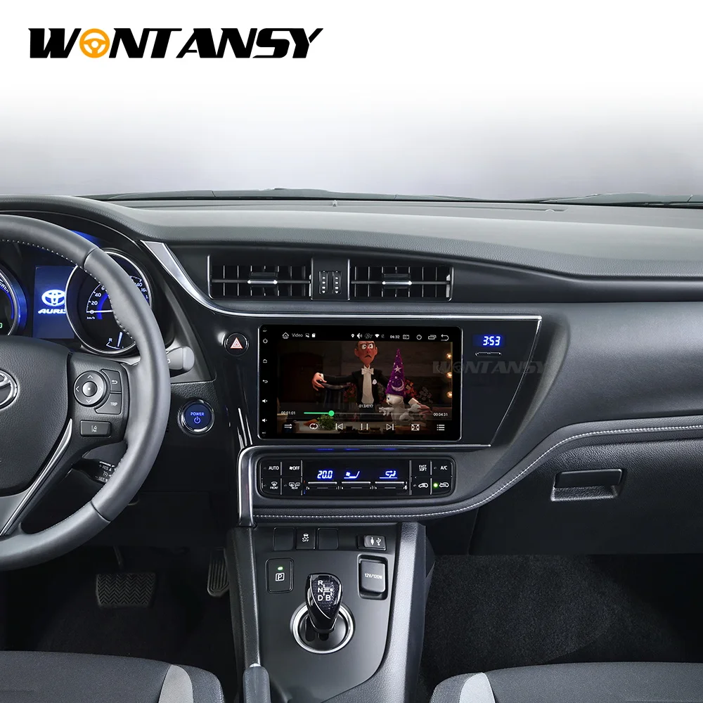 Автомобильный dvd для Toyota Corolla Auris Fortuner Estima vios android 9,0 gps навигация радио плеер стерео PX6