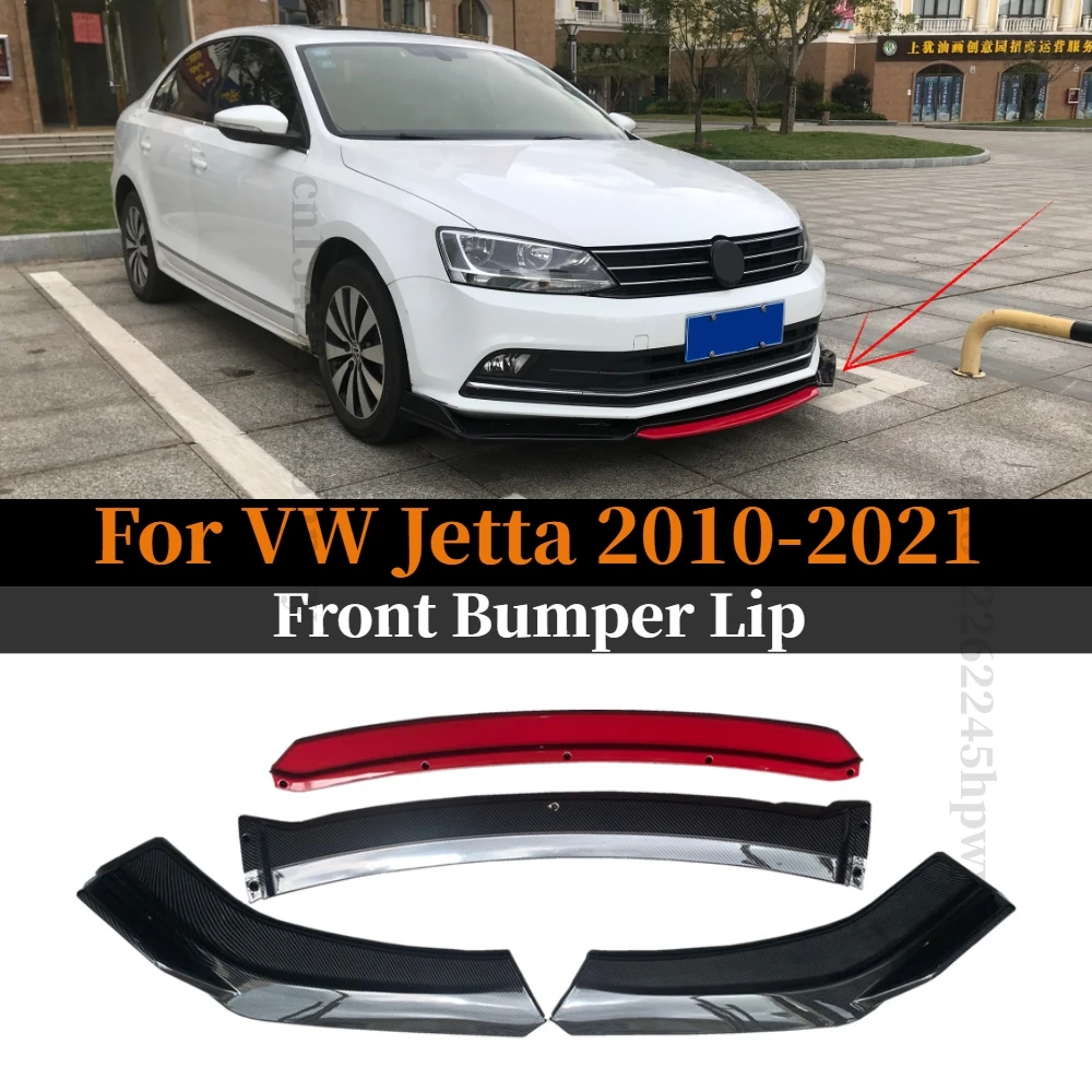 Protector parachoques para VW JETTA A6 A7 MK6 2010 2021, difusor de alerón, accesorios de ajuste|Parachoques| - AliExpress
