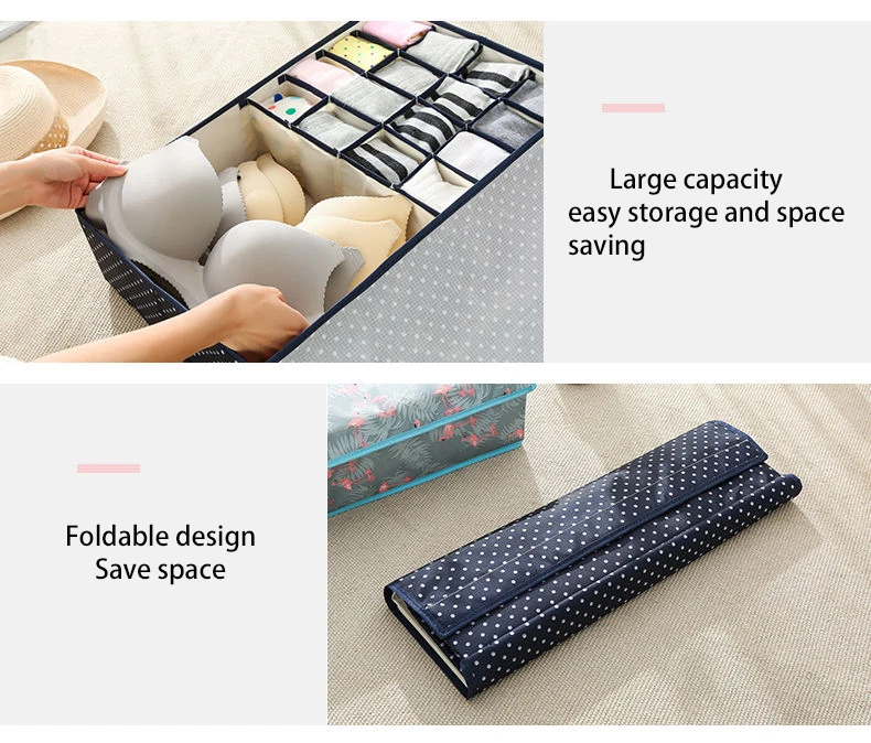 Lot De 3 Boîtes De Rangement Pliables, Pants Storage Drawer Organiser