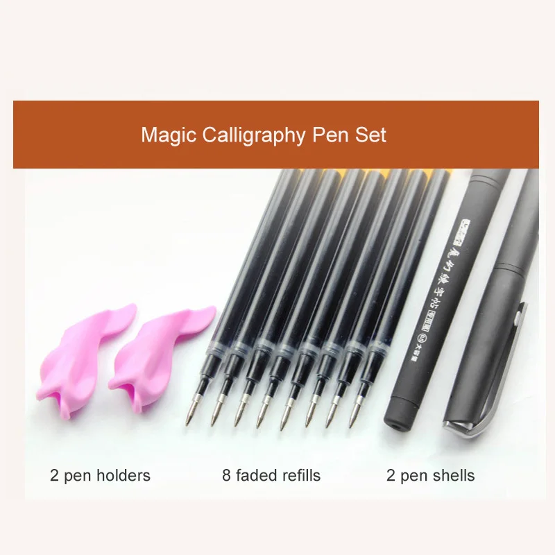 3 x Set Groove Calligraphy ™ Reusable Copybooks