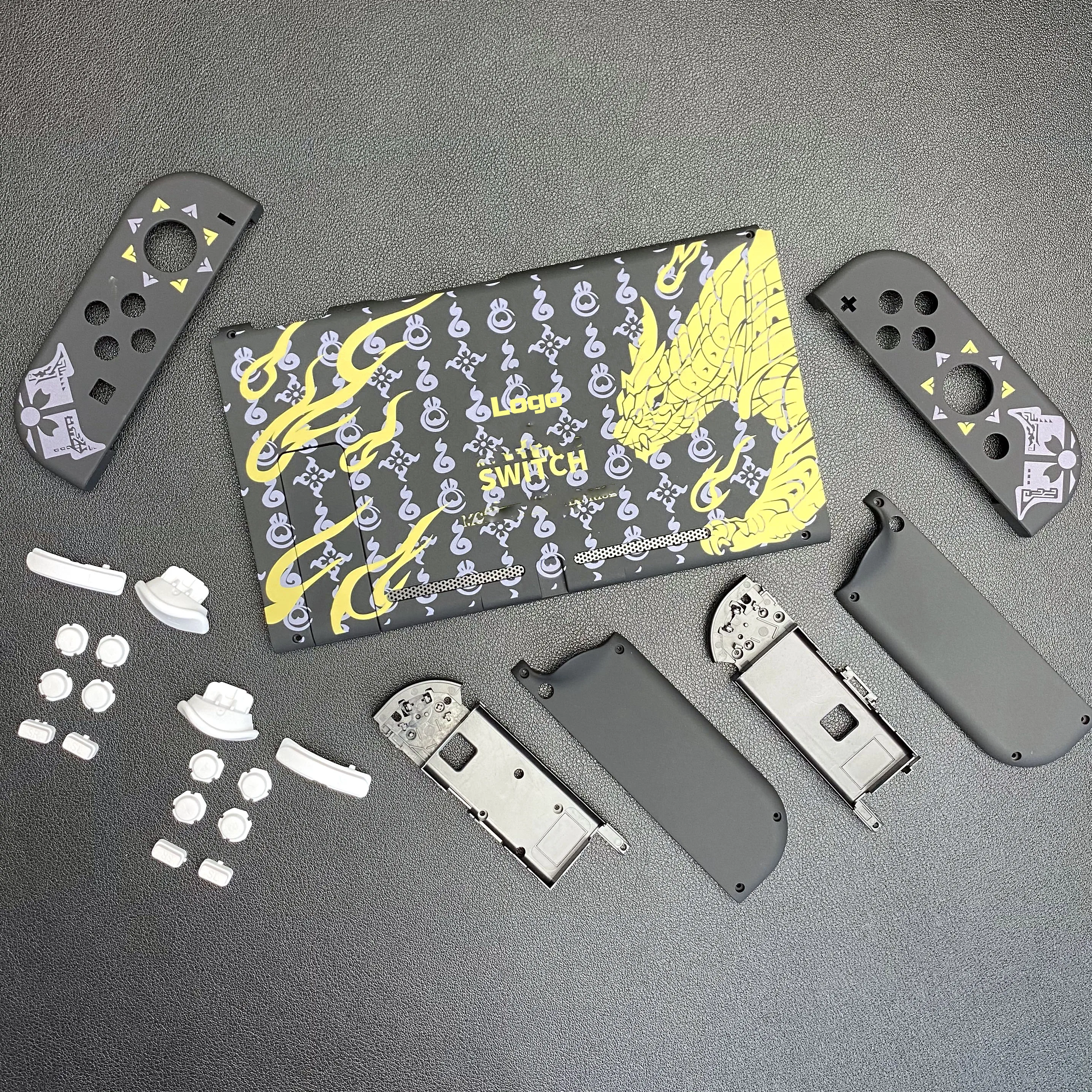 For Nintendos Switch Console Replacement Housing Shell Cover for Nintendos Switch NS JoyCon Joy Con Front Back Case Shell Repair