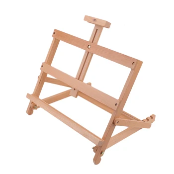 

Durable Outdoor Painting Easel Art Study Supplies Painting Holder Sketch Easel Painting Painting Holder with Table Easel