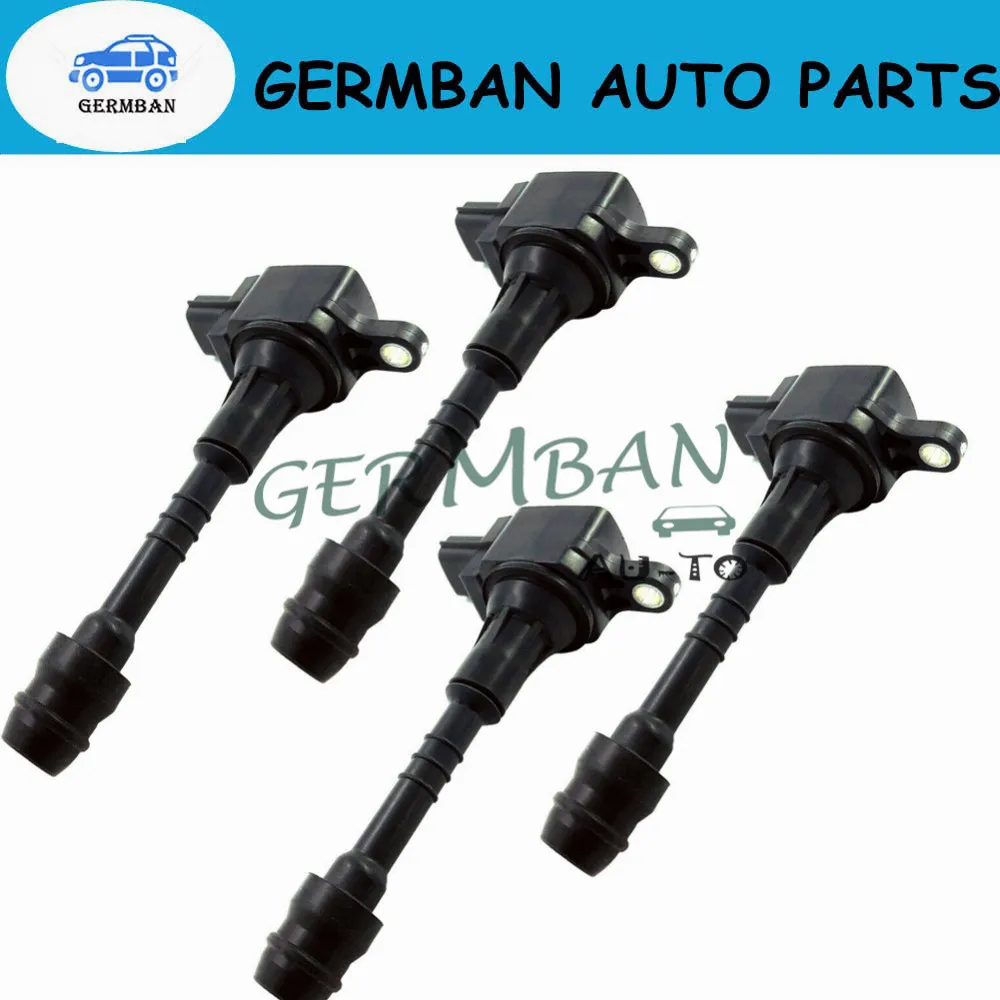 4 шт. 22448-95F0A 22448-6N002 22448-6N010 Катушка зажигания для NISSAN Almera Classic II хэтчбек Tino 1 5 PRIMERA 6