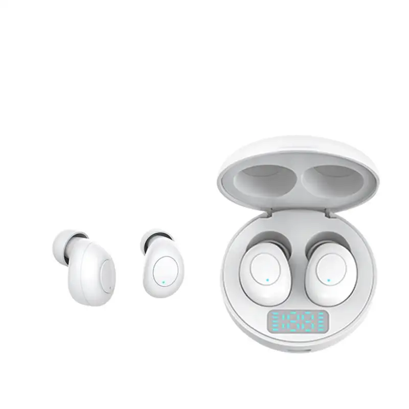 Беспроводные наушники Bluetooth 5,0 TWS, беспроводные Bluetooth наушники для iPhone, samsung, Xiaomi, светодиодный дисплей, гарнитура с микрофоном