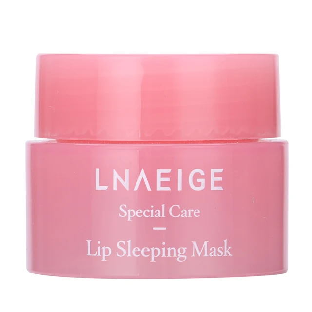 3g South Korea lip care sleep mask night sleep maintenance Moisturizing Lip Gloss Pink Lip bleach cream Nourishing Lip Care 4