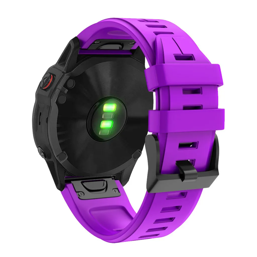 Ouhaobin 26 мм 22 мм 20 мм ремешок для часов Силиконовый браслет для garmin fenix 6 Смарт-часы быстросъемный ремешок для Fenix 6XPro 909#2