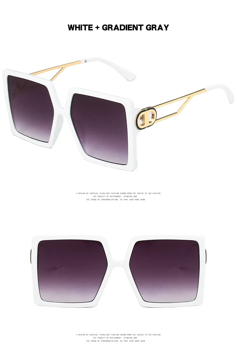 Hollow Square Sunglasses