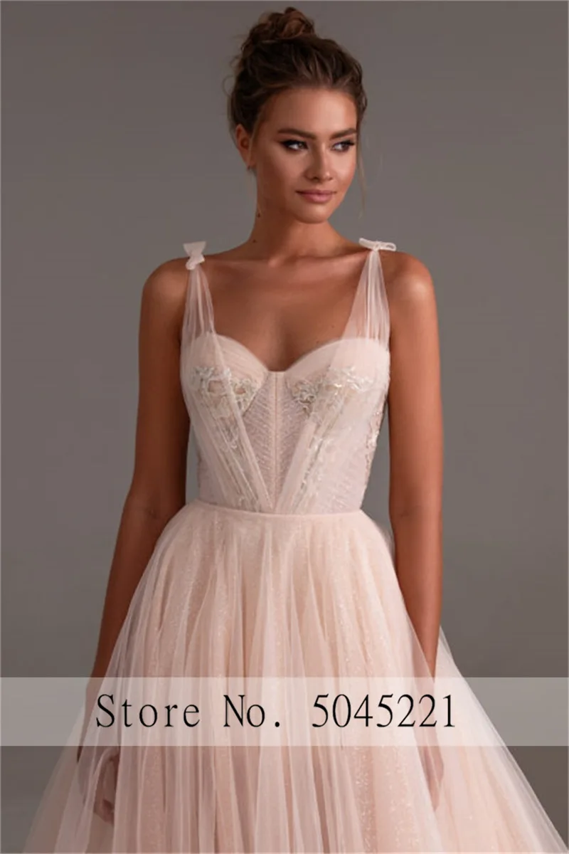 A-Line-Evening-Dresses-Straps-Tulle-Lace-Sequins-Sweep-Train-Formal-Party-Dress-Event-Receiption-Gowns (2)