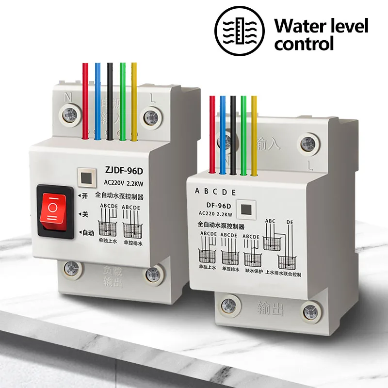 DF-96ED автоматический регулятор уровня воды переключатель 10A 220 в резервуар для воды датчик обнаружения уровня жидкости контроллер водяного насоса