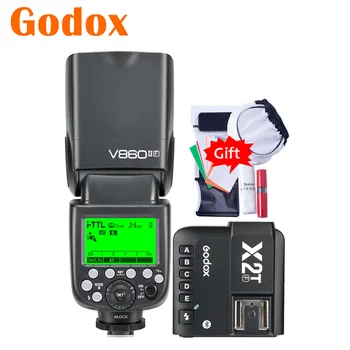 

Godox V860II-F 2.4G TTL Camera Flash Speedlite X2T-F Transmitter For Fujifilm X-Pro2 X-Pro1 X-T20 X-T2 X-T1 X-T10 X-E1 X-A3