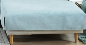 Funda de диван водонепроницаемые чехлы для мебели анти-поймать кресло для домашних животных чехол Длинные полотенце диван коврик, Текстиль для дома чехол для дивана DDW016 - Цвет: sky blue