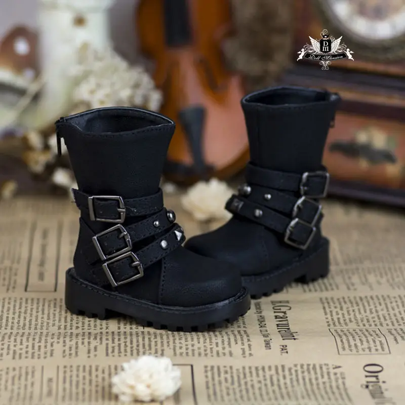 1/4 BJD обувь MSD панк шипованные ботинки Dollfie DREAM MID DK LUTS SOOM DOD Dollmore Luts AOD DZ AF | Игрушки и