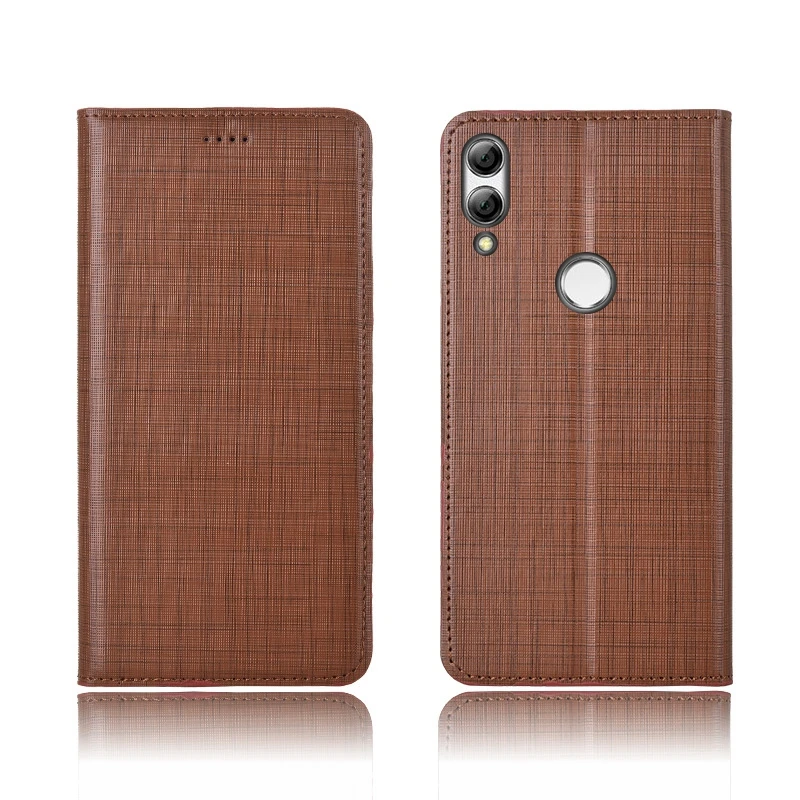 

Genuine leather magnetic case credit card slot holder for Huawei Enjoy Max phone case for Huawei Enjoy 9 Plus flip card cover
