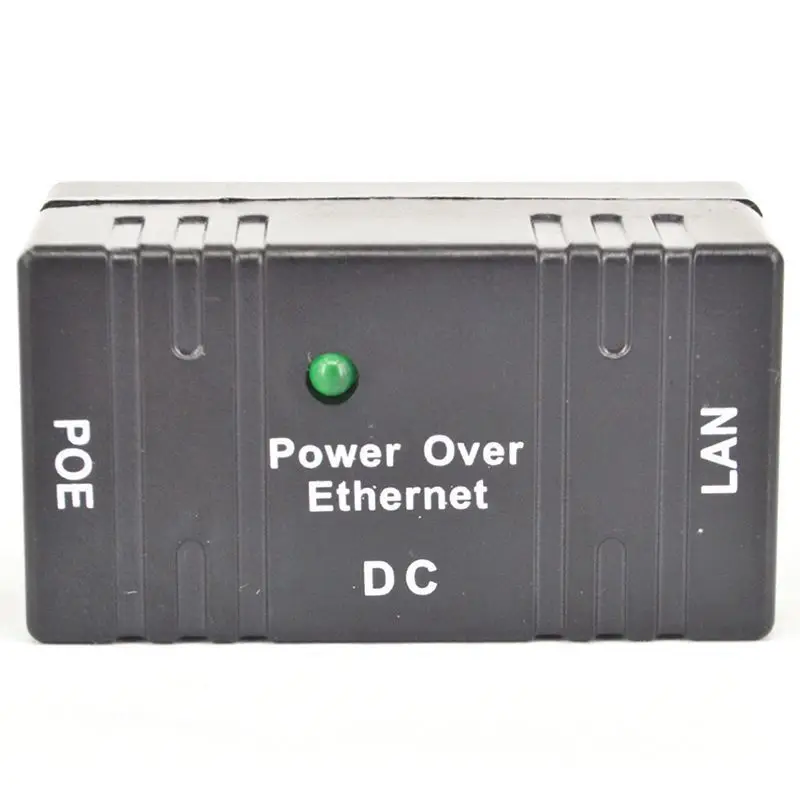 POE сплиттер инжектор пассивный Dc мощность по Ethernet Rj45 10/100Mbp адаптер для настенного крепления для локальной сети безопасности Ip камеры