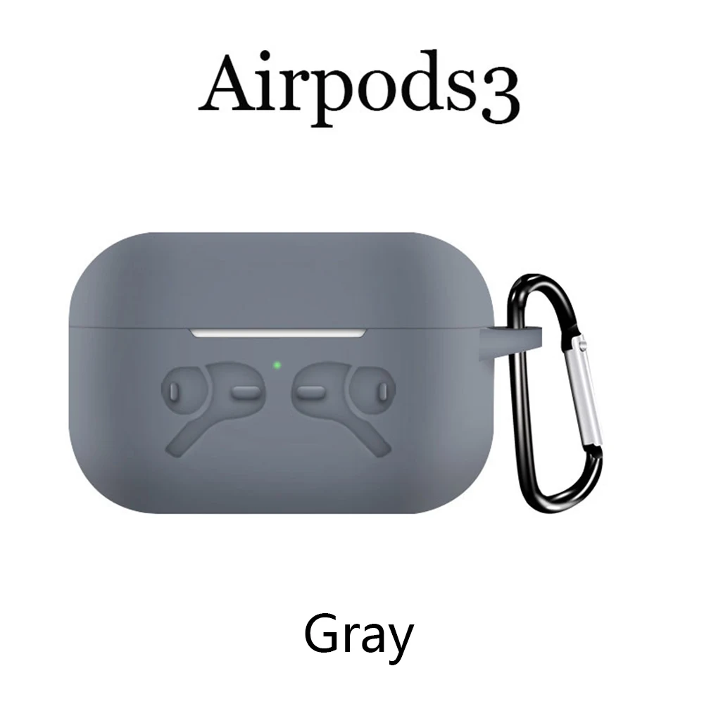 Для AirPods Pro чехол силиконовый чехол Bluetooth наушники защитная крышка наушники против царапин аксессуары эластичные гладкие чехлы