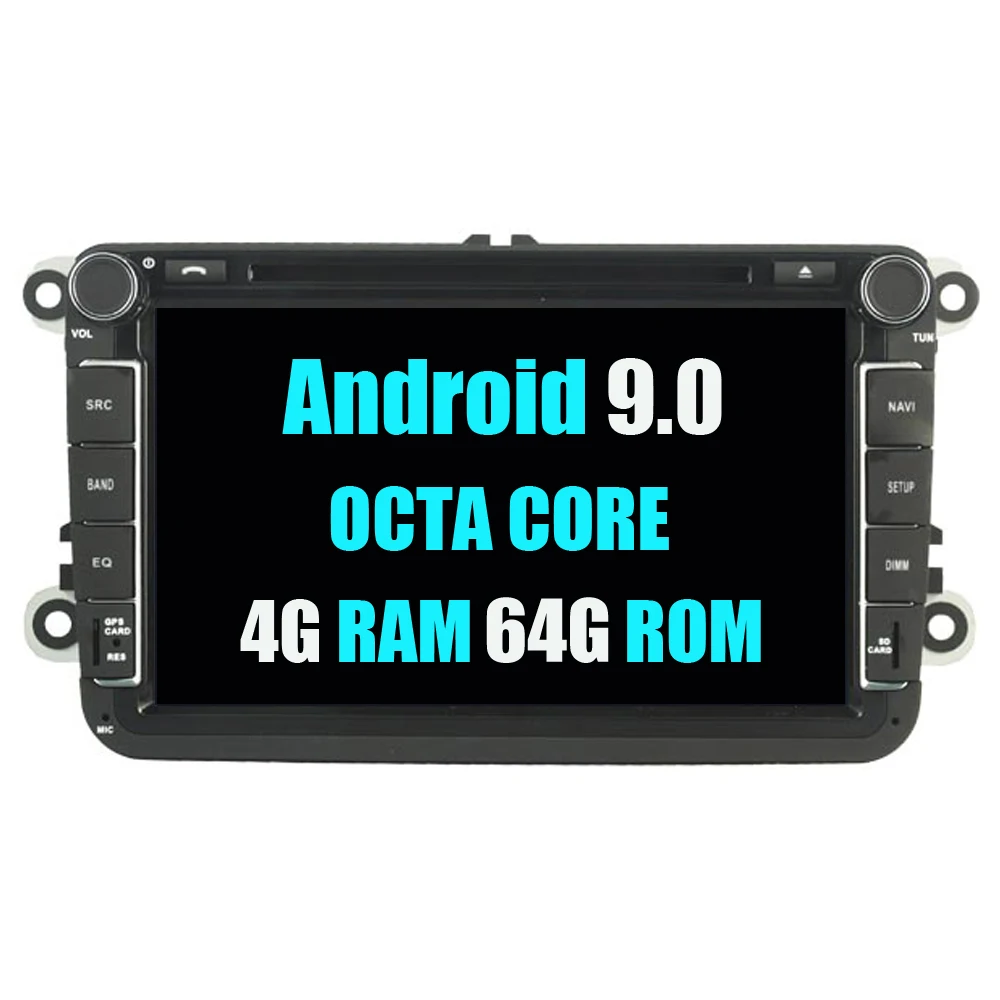 Clearance For Volkswagen For VW For Skoda Android Infotainment System RNS810 Autoradio Automotivo Car DVD GPS Central Multimedia Head Unit 0