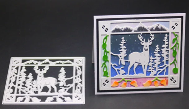 12X9.7cm YINISE для скрапбукинга металлические Вырубные штампы для трафареты для скрапбукинга фон DIY бумажные открытки в альбом для изготовления тиснения вырубки - Цвет: 12X9.7cm