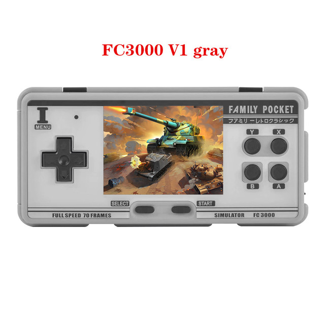 FC3000 V2 IPS Handheld Game Console Video Gaming Console with 4000+ Retro Games 10 Simulator Pocket Game Player IPS Screen